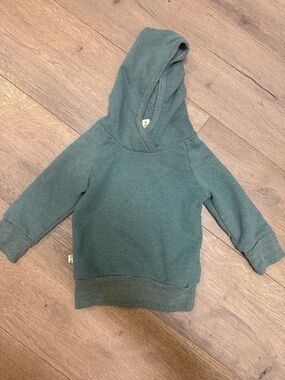 Kids Hooded Pullover Sweatshirt - Green
